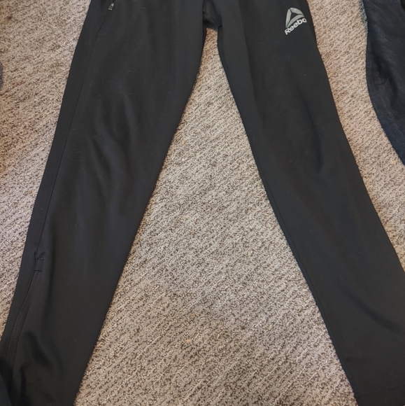 Black Reebok track pants - Picture 1 of 2